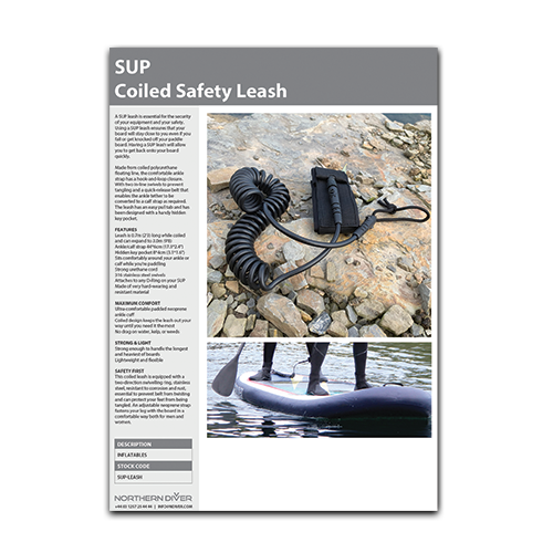 SUP Leash Data Sheet